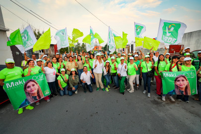 Crece número de simpatizantes de Maki Esther Ortiz Domínguez y Eugenio Hernández Flores