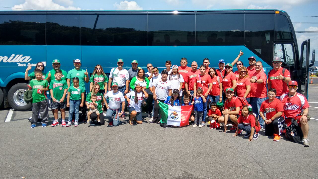 Llegan a Williamsport familiares de jugadores de la Treviño Kelly