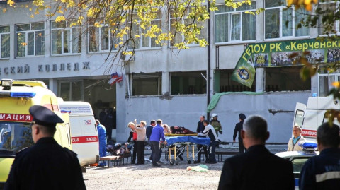 Al menos 10 muertos y 50 heridos en una explosión en un colegio de Crimea