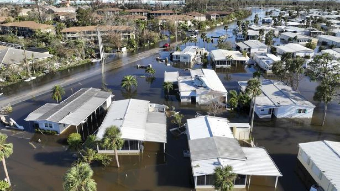 El devastador paso de "Ian" por Florida 