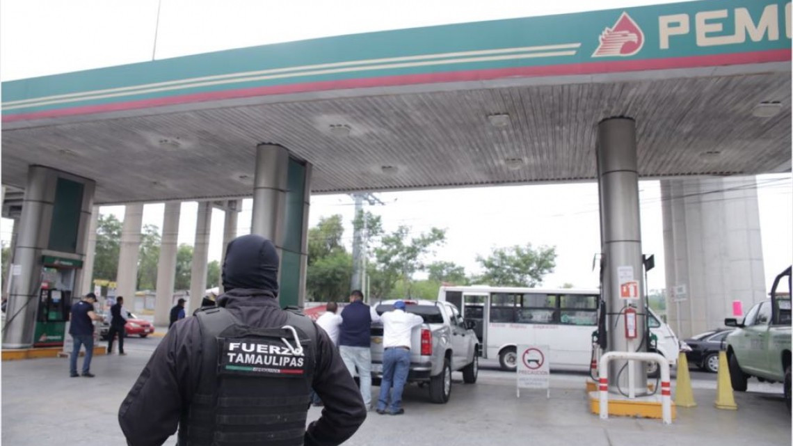 Realizan operativo en gasolineras de la frontera