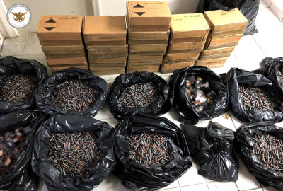 Confiscan 32 mil cartuchos en frontera de Sonora 