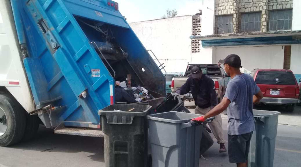 Recolección de basura en el Sector Poniente este miércoles 17