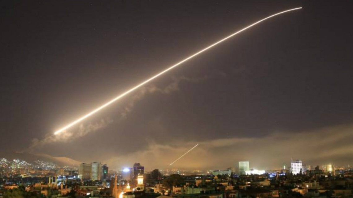 El bombardeo a Siria en Imagenes