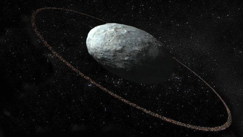 Descubren anillo a alrededor de “Haumea”