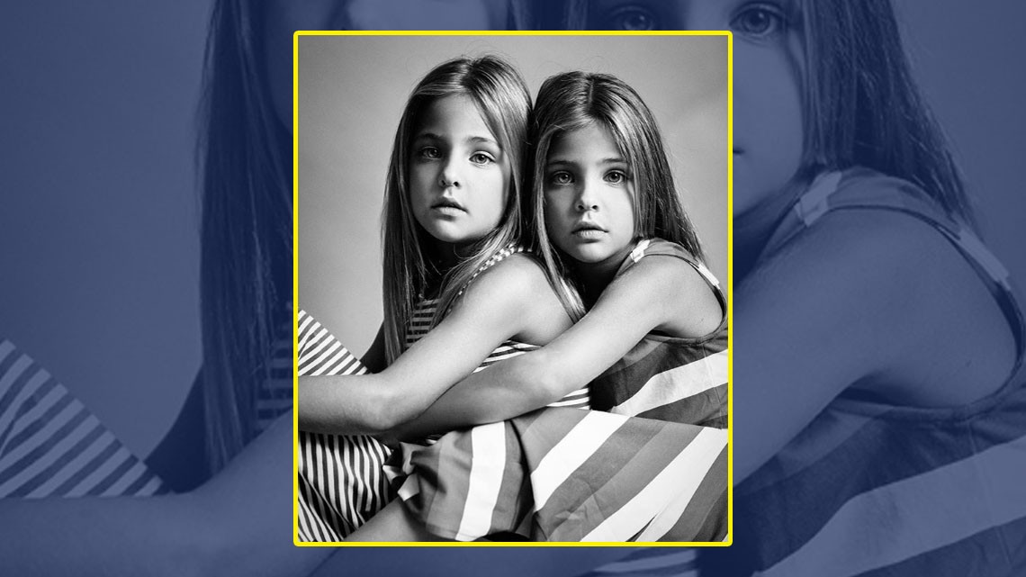 Estas hermosas gemelas han enamorado a Internet