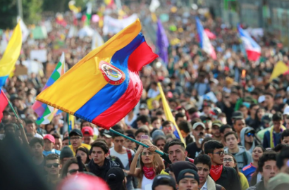 Se registra tercer paro nacional en contra del gobierno de Colombia