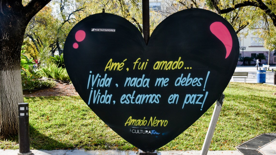 Las frases de los grandes poetas y escritores  regresan a Ciudad Victoria con #POETASYAMORES