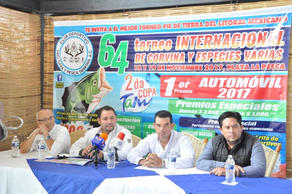 Inicia este próximo 18 de noviembre, torneo de pesca