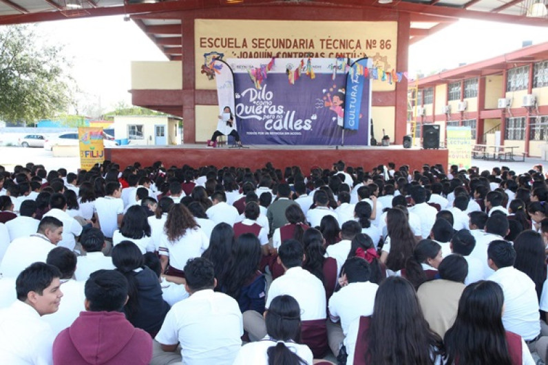 Continúan sus actividades las Caravanas de la Feria Internacional del Libro Infantil y Juvenil en Reynosa Tamaulipas