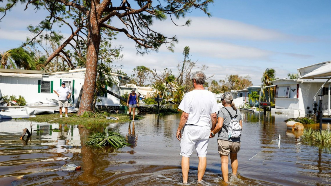 El devastador paso de "Ian" por Florida 