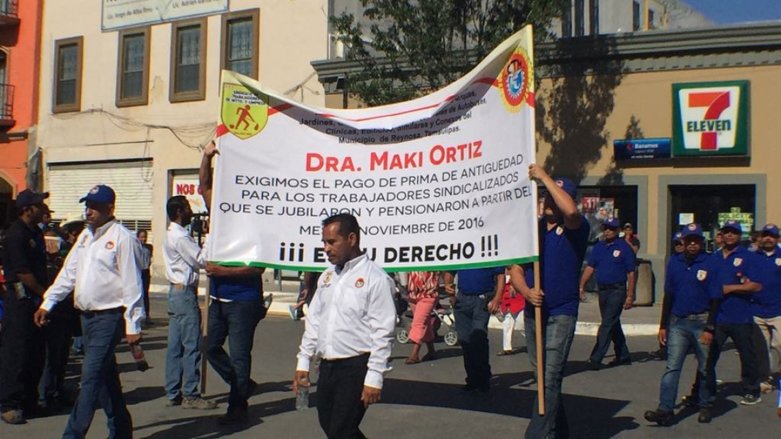 Seguridad y vivienda digna claman obreros