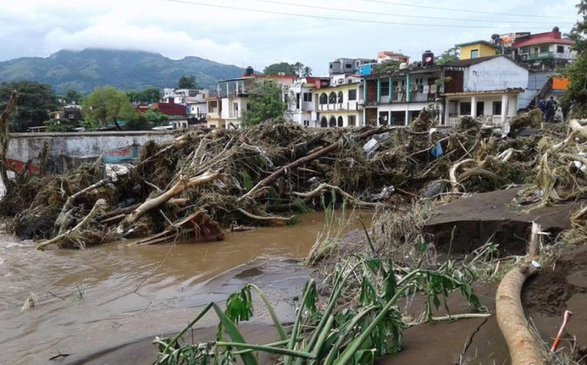 Lluvias dejan afectaciones importantes en Veracruz