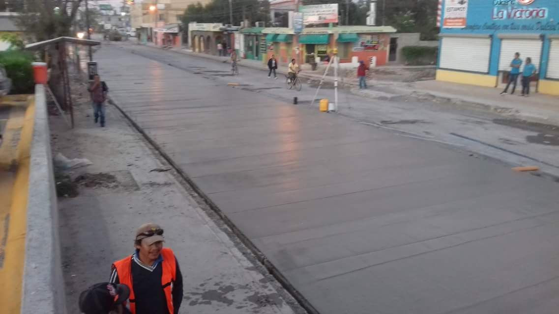 Daños en calle 20 de Noviembre son reparados