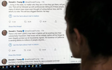 Trump amenaza con cerrar redes sociales tras pleito con Twitter