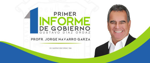Presentará Jorge Navarro su 1er Informe el 8 de septiembre