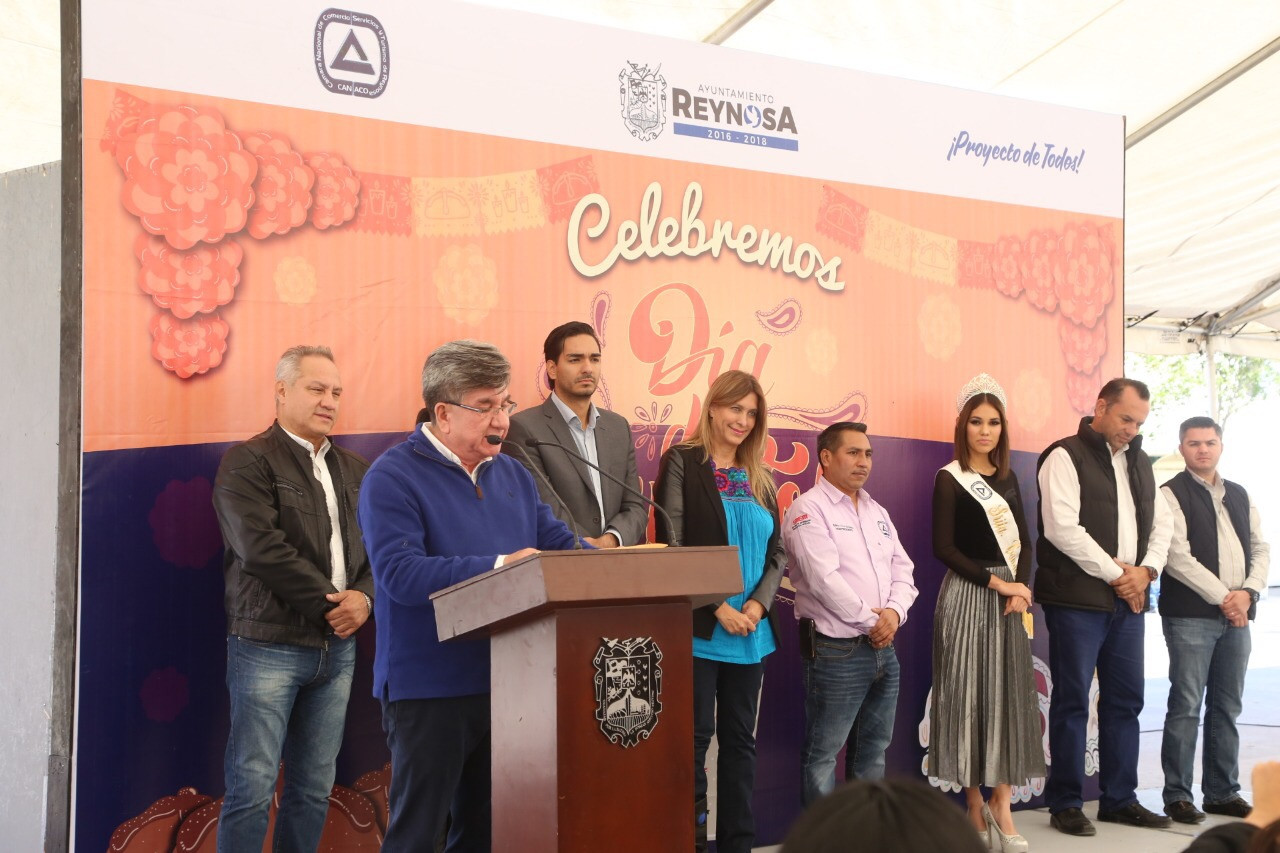 Inaugura Maki festividad tradicional 'Celebremos el Día de Muertos'
