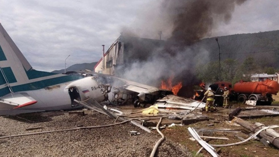 Aterrizaje de emergencia deja dos muertos en Rusia