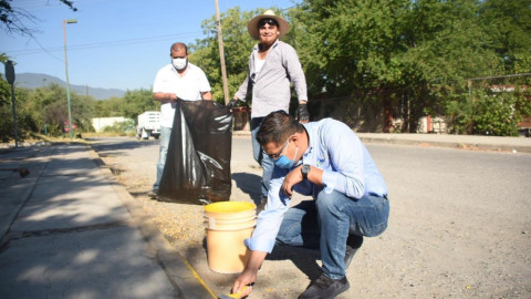 Trabajan en la recuperación de espacios públicos 
