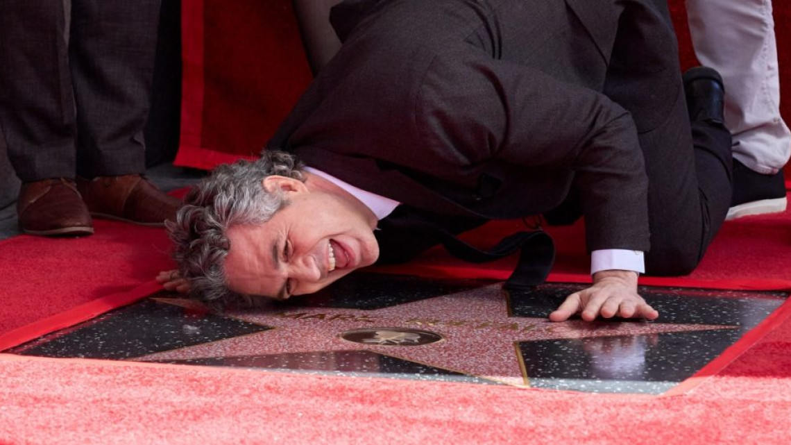 Mark Ruffalo recibe su estrella en el Paseo de la Fama de Hollywood