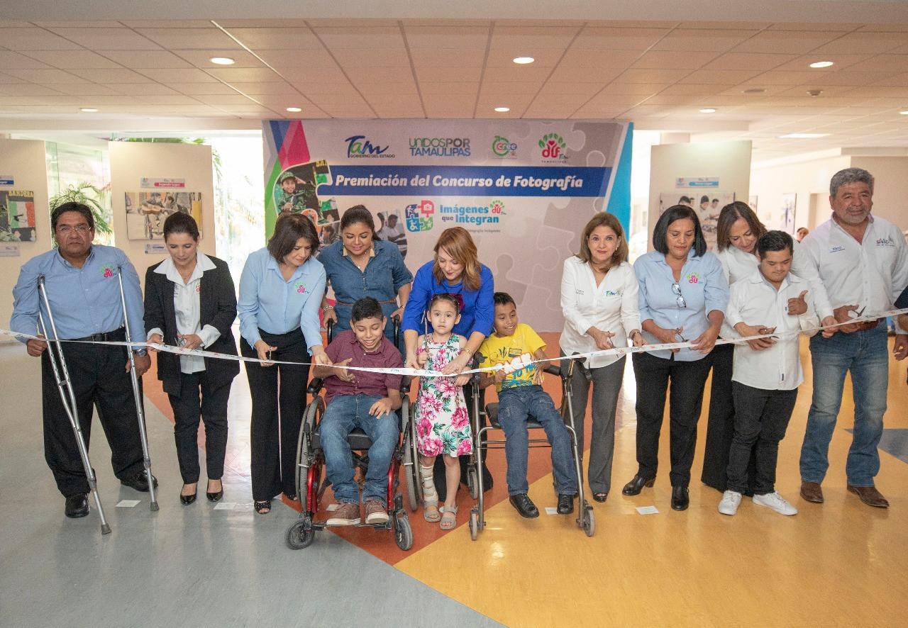 Con exposición fotográfica, promueve DIF Tamaulipas cultura de respeto para personas con discapacidad