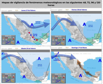 Tras fuertes rachas de viento, continúan bajas temperaturas