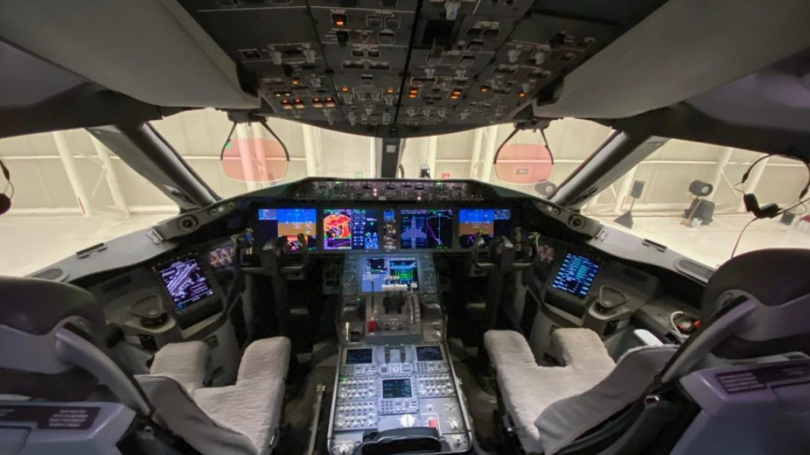 Así luce el interior del avión presidencial 