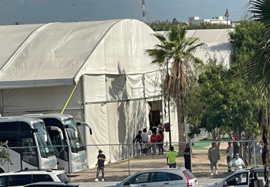 Disminuyen repatriaciones por Reynosa; migrantes son atendidos en el Parque Cultural